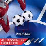 Hall of Games 56" Arcade Foosball Table, Black/Grey