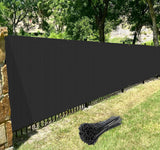 Windscreen4less 6'x50' Privacy Fence Screen Heavy Duty Windscreen Fencing Mesh Fabric Shade Net Cover