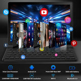 A10L 10 Inch Android Tablet 12GB RAM 64GB ROM IPS HD Touch Screen with Keyboard
