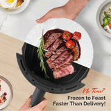 2.8QT Digital Air Fryer, Space-Saving Mini Personal Air Fryers