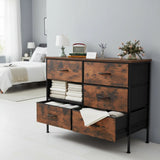 6-Drawer Dresser for Bedroom, Large Capacity Storage Cabinet for Daily Use