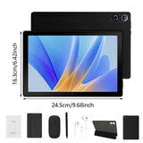 2026 Newest Android 15 Tablet 10 Inch 20GB+64GB Expandable 1TB WidevineL1 GMS 5000mAh Stylus Keyboard Mouse