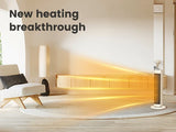AIRMATE 25" Space Heater for Indoor Use Large Room with Thermostat