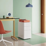 GALAXHERO 3-Drawer File Cabinet Vertical Filing Cabinet Slim Storage for Legal Letter