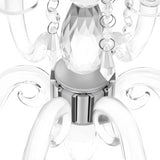 Crystal Candelabra, 7Arm Candlestick Holders Centerpiece, Wedding Party
