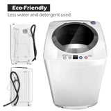 Portable 7.7 lbs Automatic Laundry Washing
