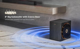 ULTIMEA 7.1.4ch Soundbar with 8" Wireless Subwoofer&2 Surround Speakers