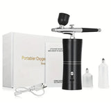 1 Whole Set Airbrush Spray Gun with Tube, Mini Air Pump Set, Airbrush Spray Gun for Nail Art,