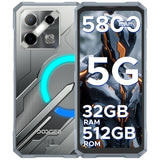 DOOGEE Blade GT Pro 5G Rugged Phone 6.72'' FHD+ 120Hz 32GB+512GB LED Light Effect 5800mAh Battery Android
