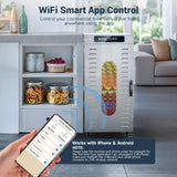 20-Tray WIFI Food Dehydrator Stainless Steel Quiet Visible Drying Process Energy Saving