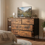 6-Drawer Dresser for Bedroom, Large Capacity Storage Cabinet for Daily Use
