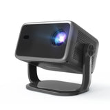 Home Android 14 WiFi6 BT5.4 Portable Movie Projector with 360° Correction