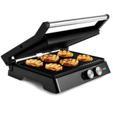 Electric Sandwich Maker Grill plate Panini 1800W Cooking Kitchen Appliances Breakfast