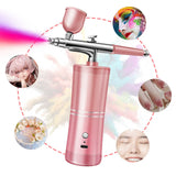 1 Whole Set Airbrush Spray Gun with Tube, Mini Air Pump Set, Airbrush Spray Gun for Nail Art,