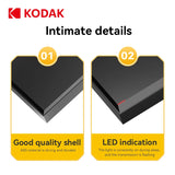 Kodak P190 5Gbps Portable External Hard Drive 500GB 1T USB3.0 Lightweight