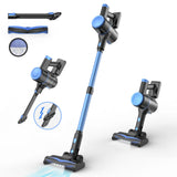 YISORA N8 Cordless Stick Vacuum, 25000Pa Self-Standingnfor Pet Hair