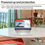 HP 14" HD Business Laptop,Intel Processor N150,4GB RAM,128GB UFS,Intel Graphics,Wi-Fi 6,Windows 11 Home,Pale Rose Gold
