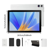 2026 Newest Android 15 Tablet 10 Inch 20GB+64GB Expandable 1TB WidevineL1 GMS 5000mAh Stylus Keyboard Mouse