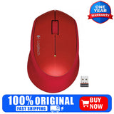 Logitech M320 Wireless Mouse - Red