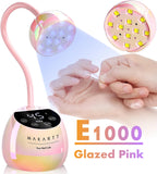 Gooseneck UV LED Nail Lamp USB Cordless Flash Cure 39mW/cm² 4 Timer Auto Sensor Fast Curing