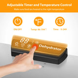 Commercial Grade Food Dehydrator Machine 110V 1500W Stainless Steel 20 Trays