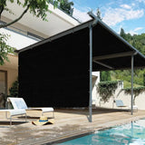 Outdoor Pergola Shade Cover Canopy for Patio Privacy Shade Screen Panel with Grommets on 2 Sides