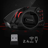Redragon M913 Gaming 16000 DPI Wired 2.4Ghz Wireless RGB Optical Gamer Mice