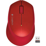 Logitech M320 Wireless Mouse - Red