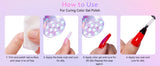 Gooseneck UV LED Nail Lamp USB Cordless Flash Cure 39mW/cm² 4 Timer Auto Sensor Fast Curing
