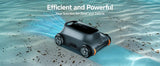 [Up to 2000 Sq.ft] Cordless Robotic Pool Vacuum for Above Ground Pool