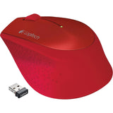 Logitech M320 Wireless Mouse - Red