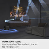 Samsung Q800F 5.1.2ch Q Series Soundbar+Subwoofer, Wireless Dolby Atmos