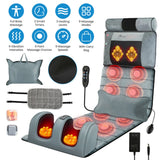 Full Body Vibration Massage Mat with Neck & Foot Massager