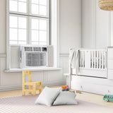 10,000 BTU Smart Window Air Conditioner with 3 Modes, Cools Up to 450 Sq.Ft