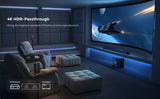 ULTIMEA 7.1.4ch Soundbar with 8" Wireless Subwoofer&2 Surround Speakers