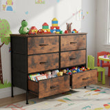 6-Drawer Dresser for Bedroom, Large Capacity Storage Cabinet for Daily Use