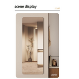 Full Body Self Adhesive Wall Home Fitting Mirror Bedroom Mirror