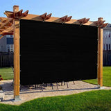 Outdoor Pergola Shade Cover Canopy for Patio Privacy Shade Screen Panel with Grommets on 2 Sides