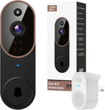 Orbitell Wireless Wi-Fi Video Doorbell Camera with Two Way Audio