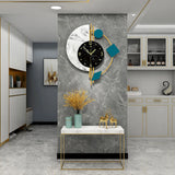 Nordic Wall Clock Watch Creative Living Room Silent Luxury Home Decor