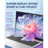 HP 250 G10 Laptop, 15.6" FHD Display, Intel Core i7-1355U, 32GB DDR4 RAM, 2TB SSD, Wi-Fi 6