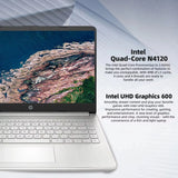 HP 14" Business Laptop,Intel Celeron N4120,16GB RAM