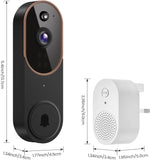 Orbitell Wireless Wi-Fi Video Doorbell Camera with Two Way Audio
