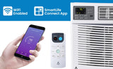 10,000 BTU Smart Window Air Conditioner with 3 Modes, Cools Up to 450 Sq.Ft