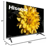 Hisense 43-Inch Class 1080p FHD LED Smart TV Compatible with Alexa