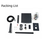 10" Rain Shower System with Tub Spout & Handheld, Matte Black Bathroom Faucet Set