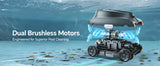 [Up to 2000 Sq.ft] Cordless Robotic Pool Vacuum for Above Ground Pool