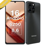 DOOGEE Note 58 Smartphone 6.75" HD+ 90Hz Display IPS Screen Android 16 8GB RAM+128GB ROM