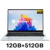 2026 Intel Core Atom A3950 Portable Laptop Computer 14.1 inch HD Gaming Laptop Windows 11