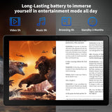 A10L 10 Inch Android Tablet 12GB RAM 64GB ROM IPS HD Touch Screen with Keyboard